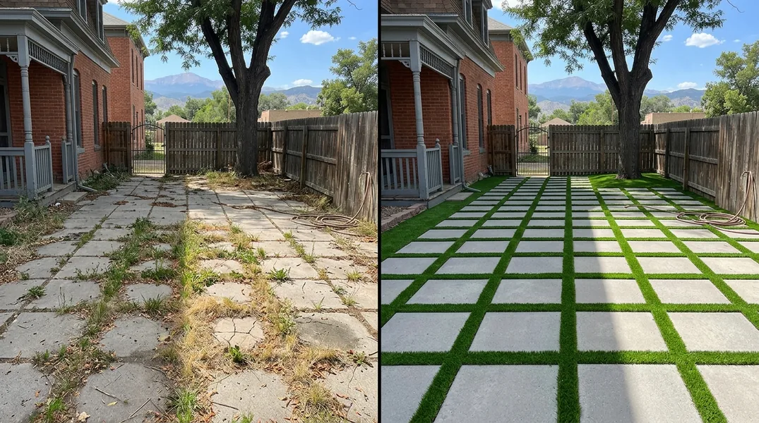 Result artificial grass installation in Pueblo - Pueblo Artificial Grass Installation